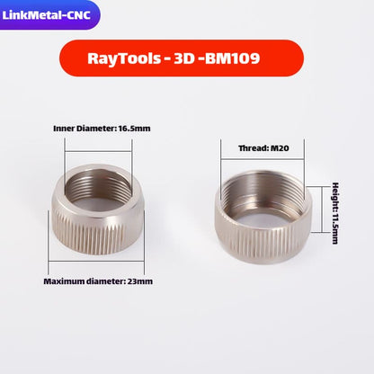 Link Metal CNC 3D-BM109 Locking Ring for RAYTOOLS Laser Cutting Heads
