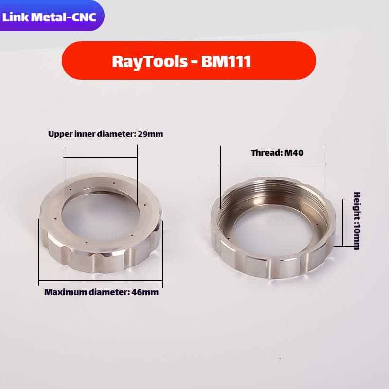 Link Metal CNC BM111 Locking Ring for RAYTOOLS Laser Cutting Heads