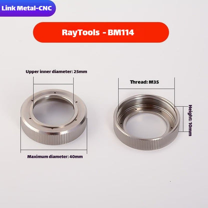 Link Metal CNC BM114 Locking Ring for RAYTOOLS Laser Cutting Heads
