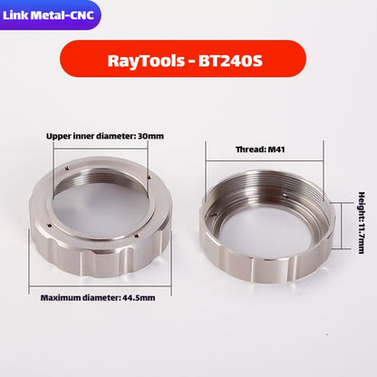 Link Metal CNC BT240S Locking Ring for RAYTOOLS Laser Cutting Heads