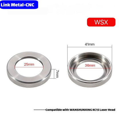 Link Metal CNC KC15 Locking Ring for WSX Laser Cutting Heads