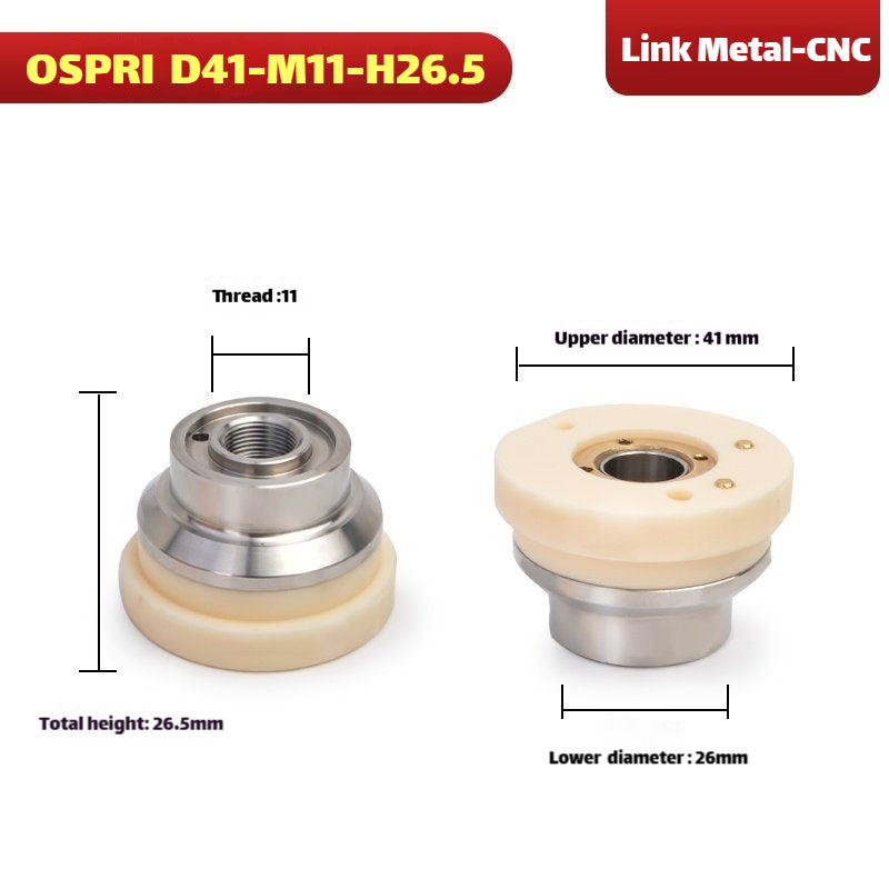 Link Metal CNC M11-D41-H26.5 Ceramic Ring for OSPRI Cutting Heads