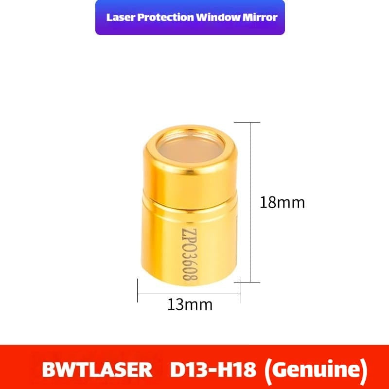 Link Metal CNC BWT QBH Protective Cap D13-H18 Original for Fiber Laser Source