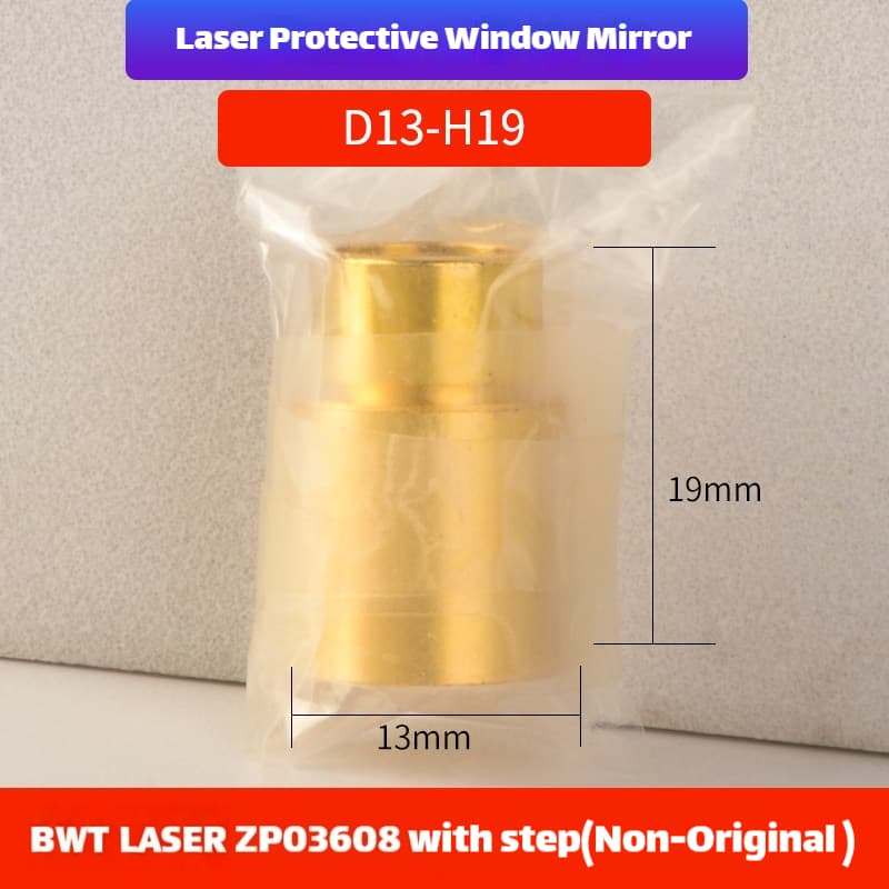 Link Metal CNC BWT QBH Protective Cap D13-H19 With Step Compatible for Fiber Laser Source
