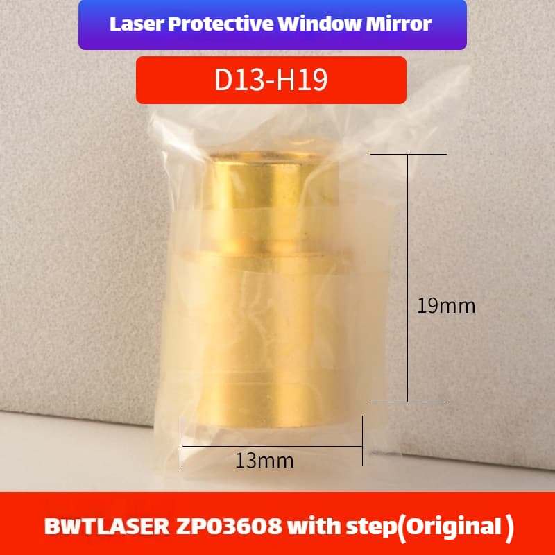 Link Metal CNC BWT QBH Protective Cap D13-H19 With Step Original for Fiber Laser Source