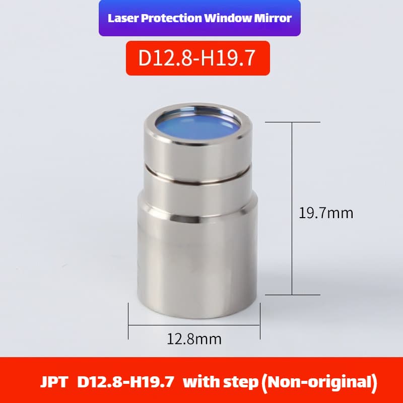 Link Metal CNC JPT QBH Protective Cap D12.8-H19.7 With Step Compatible for Fiber Laser Source