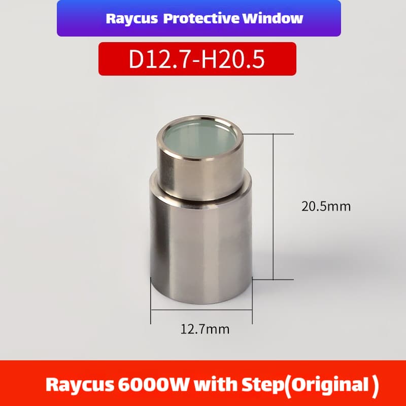 Link Metal CNC Raycus QBH Protective Cap D12.7-H20.5 6kW With Step Original for Fiber Laser Source