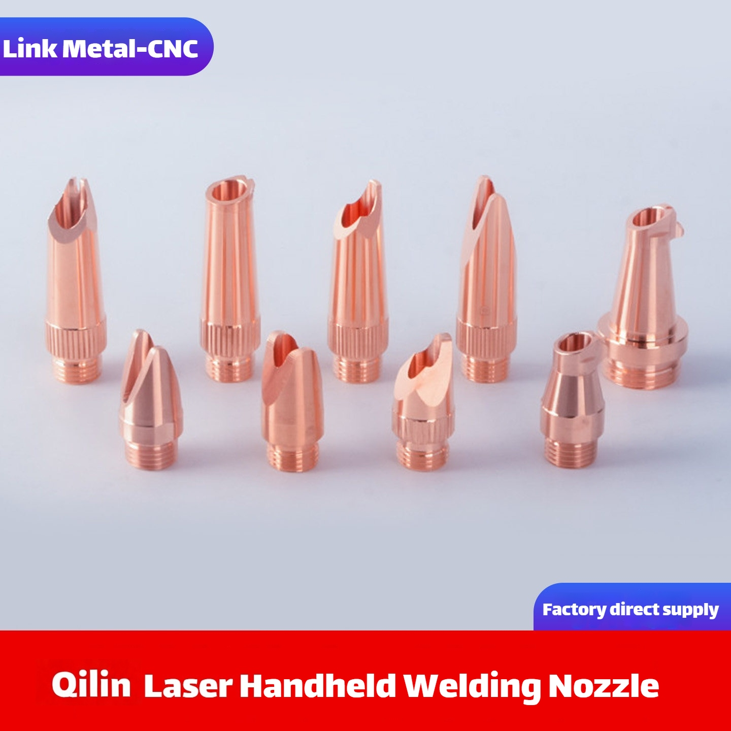 Link Metal CNC Qilin M16 Welding Nozzle for Laser Welding Machine