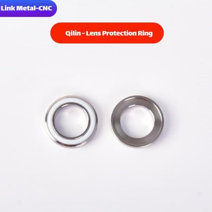 Link Metal CNC Protective Lens Retaining Ring for Qilin Welding Torch
