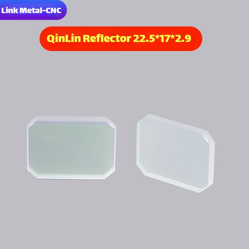 Link Metal CNC Reflective Lens 22.5×17×2.9mm 60° for Qilin Welding Torch