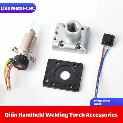 Link Metal CNC Qilin Welding Torch Reflective Lens Parts Display