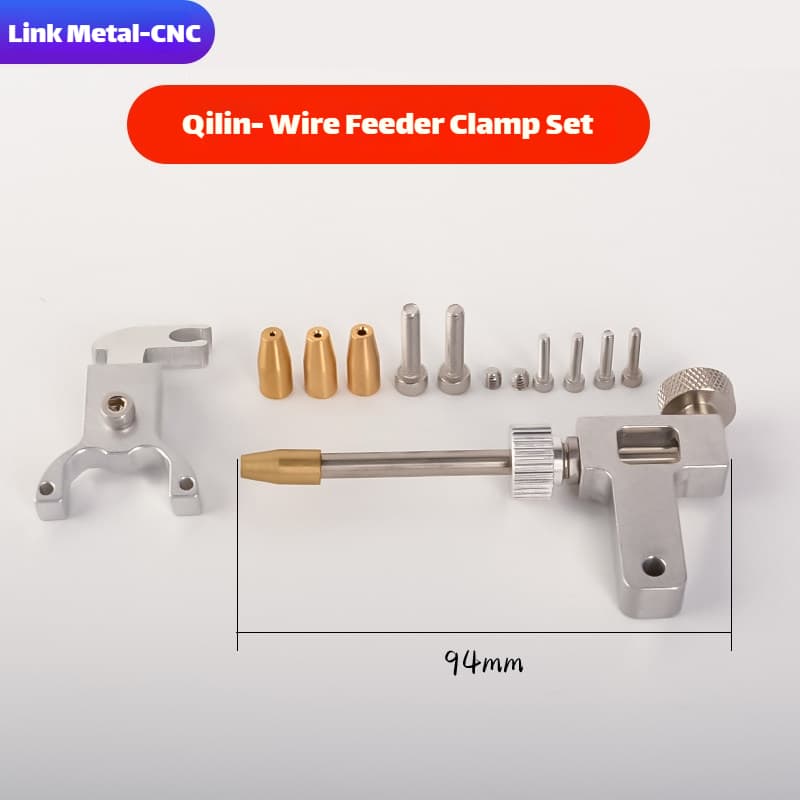 Link Metal CNC Wire Feed Fixture Full Set for Qilin Welding Torch