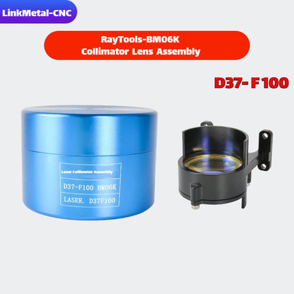 Link Metal CNC RayTools Collimating Lens Assembly for BM06K D37-F100 Fiber Laser Cutting Heads
