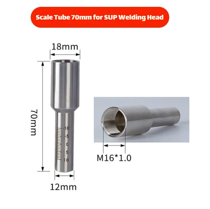 Link Metal CNC Scale Tube For Chaoqiang Weiye Laser Welding Torch M16×H70