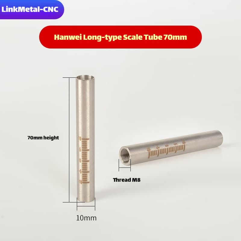 Link Metal CNC Scale Tube For Hanwei Laser Welding Torch M8×H70