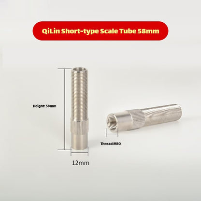 Link Metal CNC Scale Tube For Qilin Laser Welding Torch M10×H58