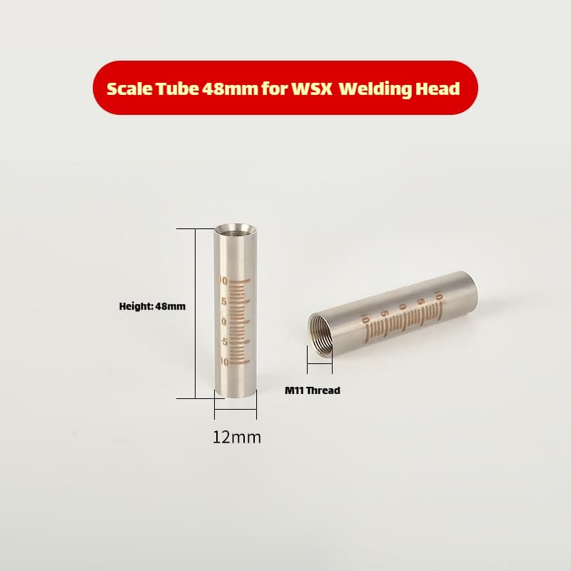 Link Metal CNC Scale Tube For WSX Wanshunxing Laser Welding Torch M11×H48