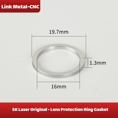 Link Metal CNC collimating Lens Retaining Ring Gasket Original for Sikai Welding Torch
