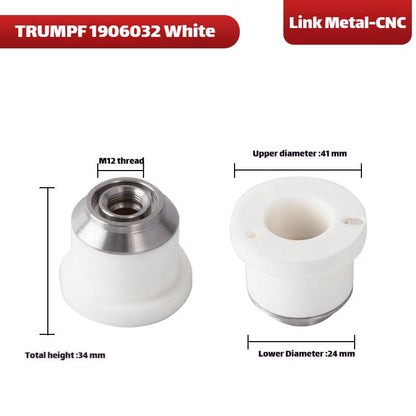 Link Metal CNC M12-D41-H34 Ceramic Ring for Trumpf Cutting Heads