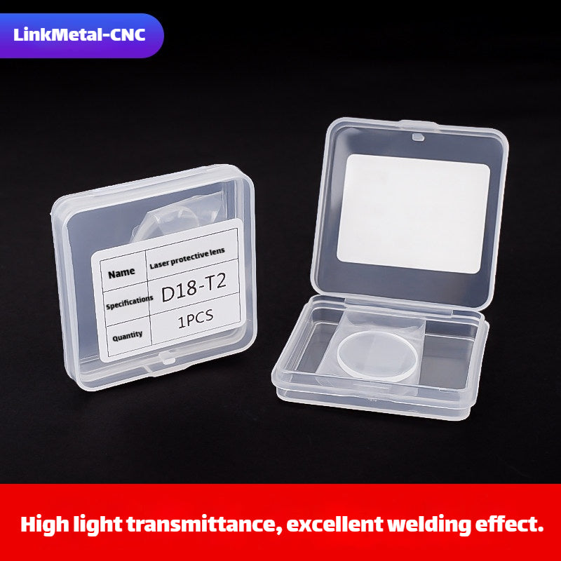 Link Metal CNC High Transmittance Upgraded Boxed Laser Protective Lens