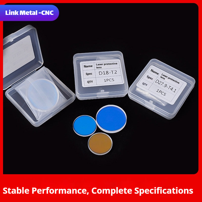 Link Metal CNC Anti-scratch Anti-spatter Upgraded Boxed Laser Protective Lens