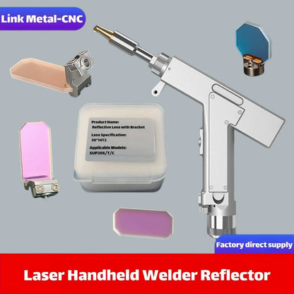 Link Metal CNC Welding Reflective Mirror Detail Display