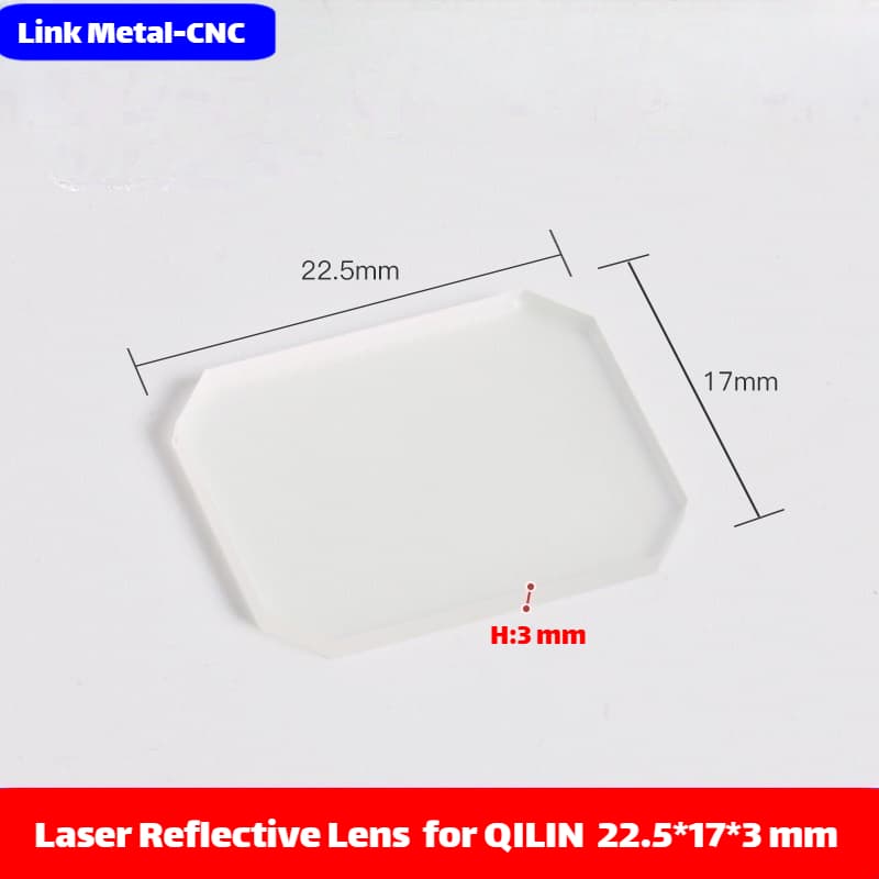 Link Metal CNC 22.5×17×3mm QILIN Reflective Mirror