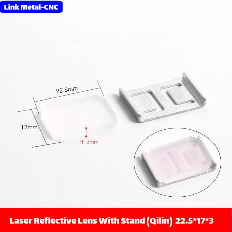 Link Metal CNC 22.5×17×3mm QILIN with Stand Reflective Mirror