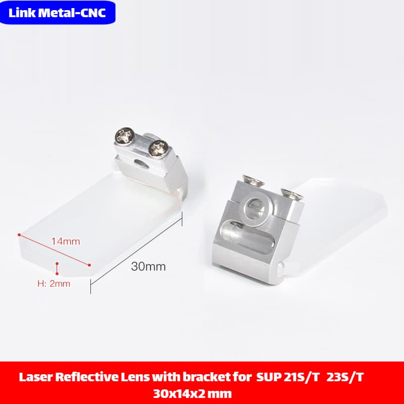 Link Metal CNC 30×14×2mm SUP 21S/T 23S/T with Bracket Reflective Mirror