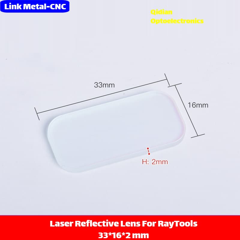 Link Metal CNC 33×16×2mm RAYTOOLS Reflective Mirror for Welding Torch