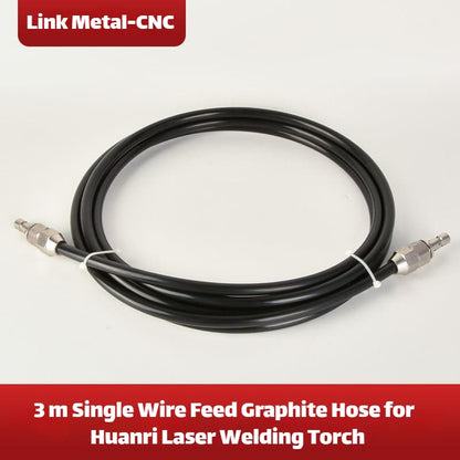 Link Metal CNC For Huanri Single Wire Feed Graphite Hose 3m