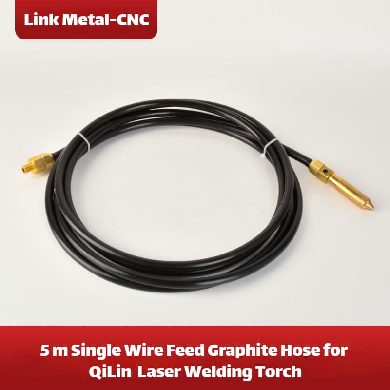 Link Metal CNC For Qilin Single Wire Feed Graphite Hose 5m