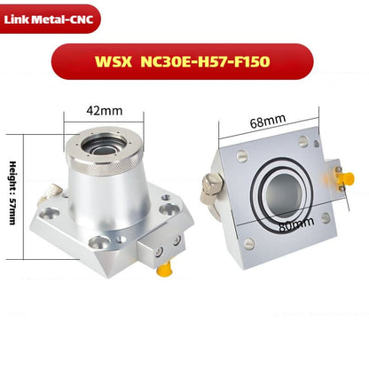 Link Metal CNC WSX Nozzle Connector & Capacitive Height Sensor for NC30E-H57-F150 Fiber Laser Cutting Heads