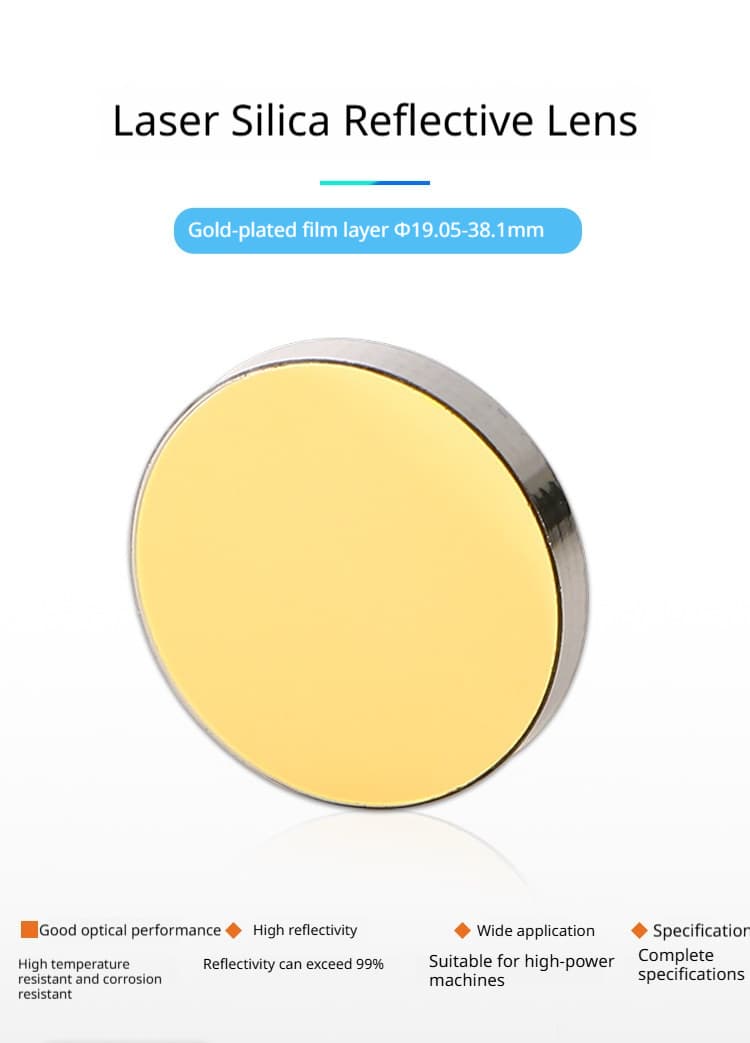 LinkMetal CNC CO2 Laser Silicon Reflective Mirror 10.6μm