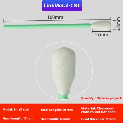 LinkMetal CNC M 100mm Cotton Swab For Laser Lens
