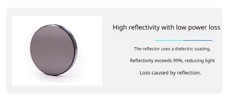 LinkMetal CNC Dielectric Silicon Mirror All Sizes Display