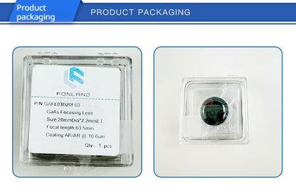 LinkMetal CNC High Hardness GaAs CO2 Laser Focus Lens