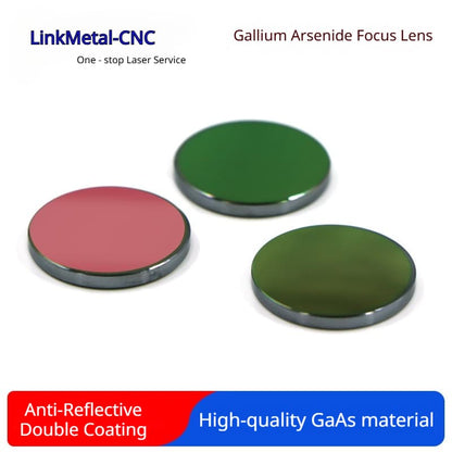 LinkMetal CNC High Hardness GaAs CO2 Laser Focus Lens