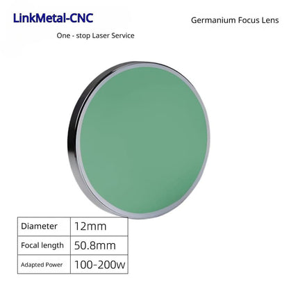 LinkMetal CNC High Hardness GaAs CO2 Laser Focus Lens