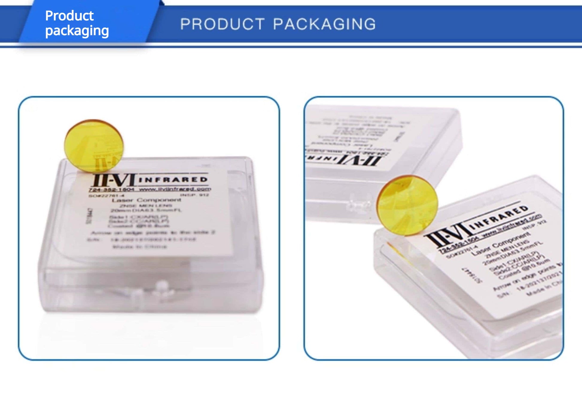 II-VI Lens Precision Edge Polishing Detail