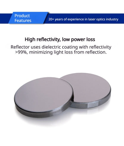 D38.1mm T5mm II-VI Industrial Silicon Mirror