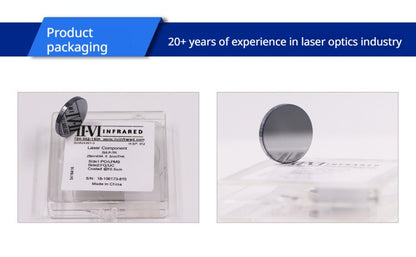 LinkMetal CNC Genuine II-VI Silicon CO2 Laser Mirror 10.6μm