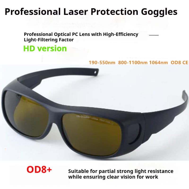 LinkMetal CNC HD OD8+ Version Fiber Laser Safety Goggles
