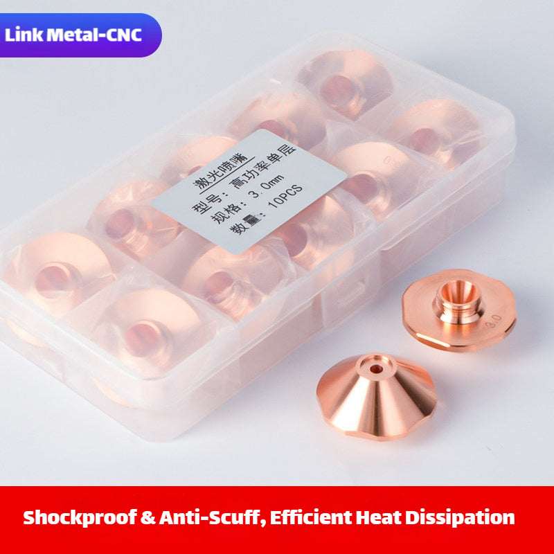 LinkMetal CNC Pressurized High-Power Type Laser Cutting Nozzle for CNC Laser Cutting Machine