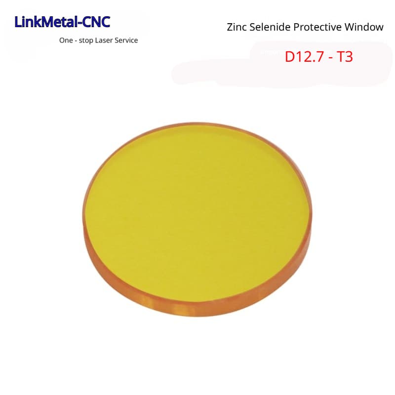 LinkMetal CNC D12.7mm T3mm CVD ZnSe CO₂ Laser Protective Window