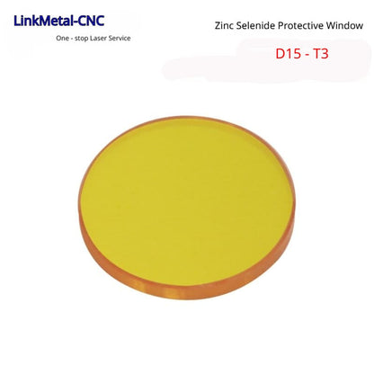 LinkMetal CNC D15mm T3mm CVD ZnSe CO₂ Laser Protective Window