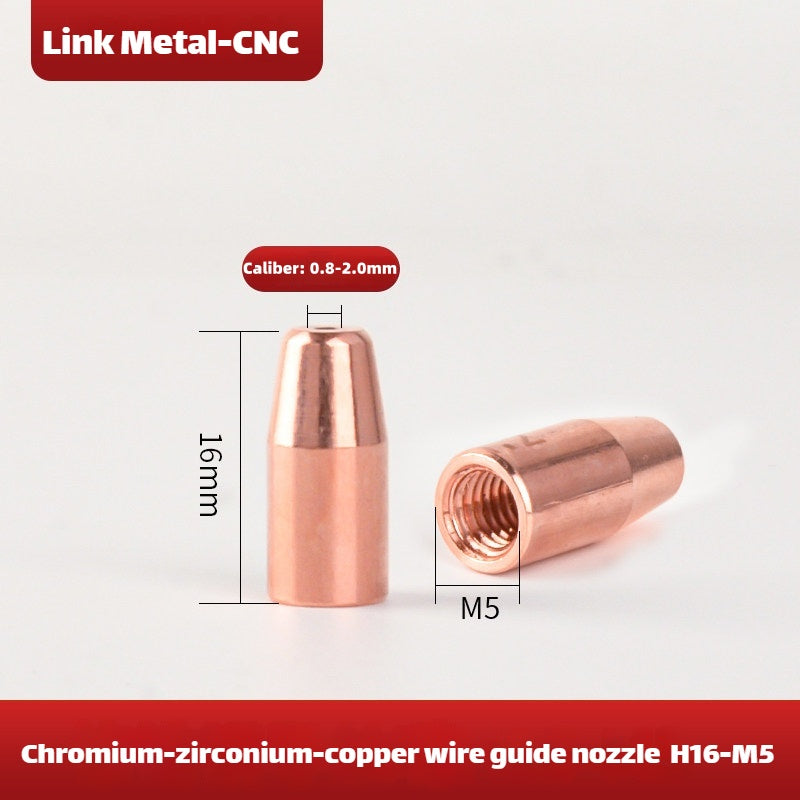 M5-16 Wire Guide Nozzle Laser Welding Accessory | Link Metal CNC
