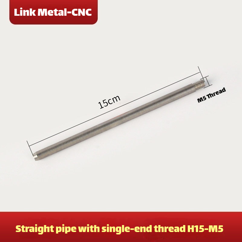 Straight Single-End H15-M5 M5 Wire Guide Tube